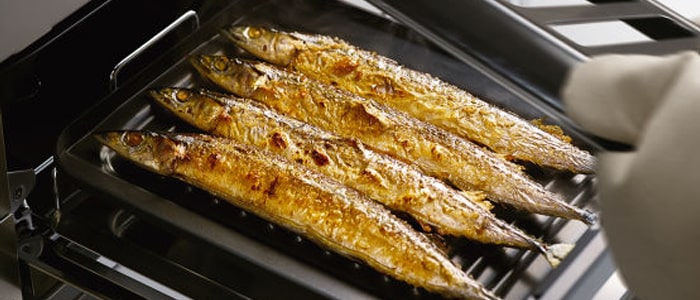 大型サイズだから丸ごと焼ける！